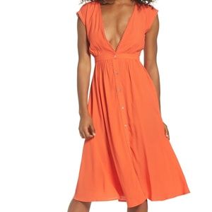 Knot Sisters Secret Garden Midi Dress